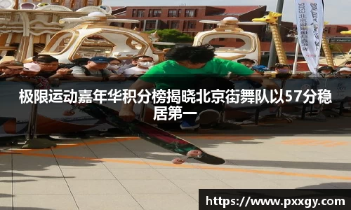 极限运动嘉年华积分榜揭晓北京街舞队以57分稳居第一